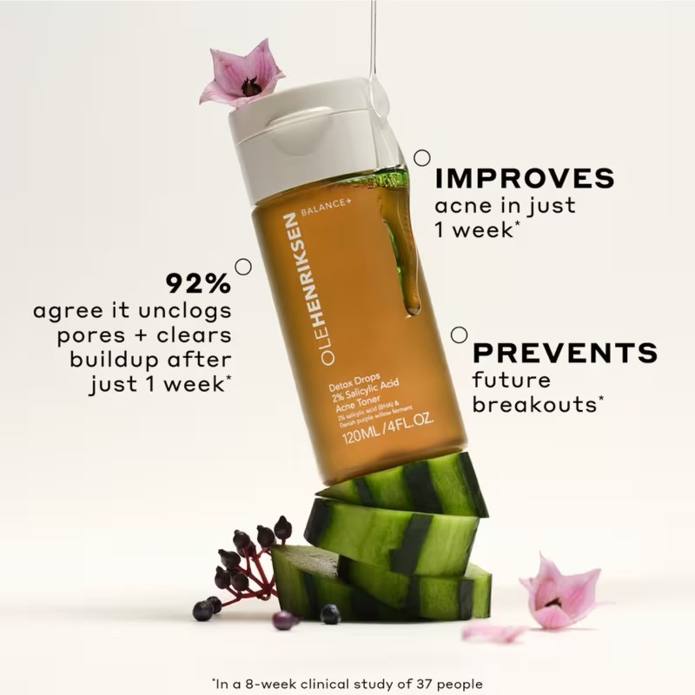 Ole Henriksen Detox Drops 2% Salicylic Acid Acne Toner